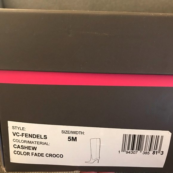 Vince Camuto Fendels Stiletto Crocodile Boot - Picture 7 of 7